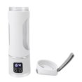 thumbnail image 1 of Taza Exprimidora Portátil, Velocidad De Mezcla Fuerte, Fácil De Usar, Apagado Automático, Taza De Licuadora Eléctrica De 50W Y 450ml De Capacidad Para El Hogar, 1 of 7