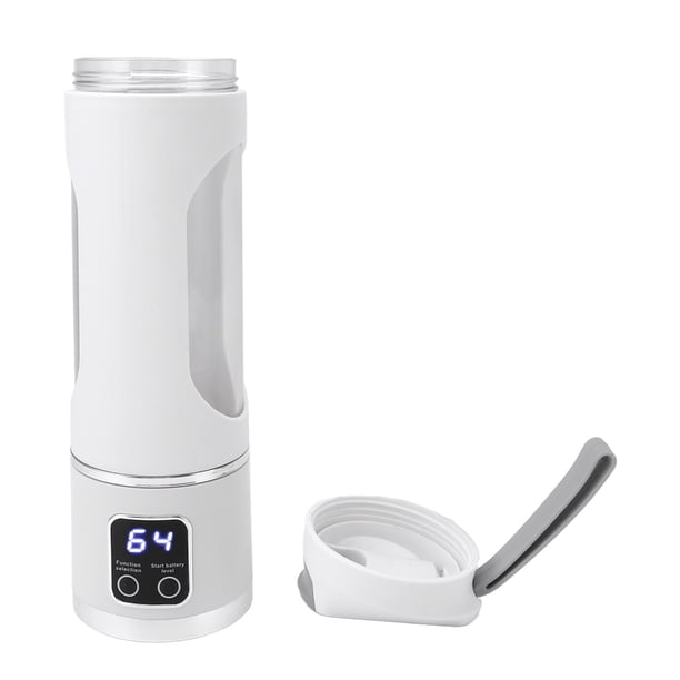 Taza Exprimidora Portátil, Velocidad De Mezcla Fuerte, Fácil De Usar, Apagado Automático, Taza De Licuadora Eléctrica De 50W Y 450ml De Capacidad Para El Hogar