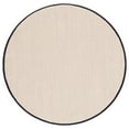 thumbnail image 2 of Safavieh Natural Fiber Kentigern Solid Area Rug, Marble/Black, 8' x 8' Round, 2 of 13