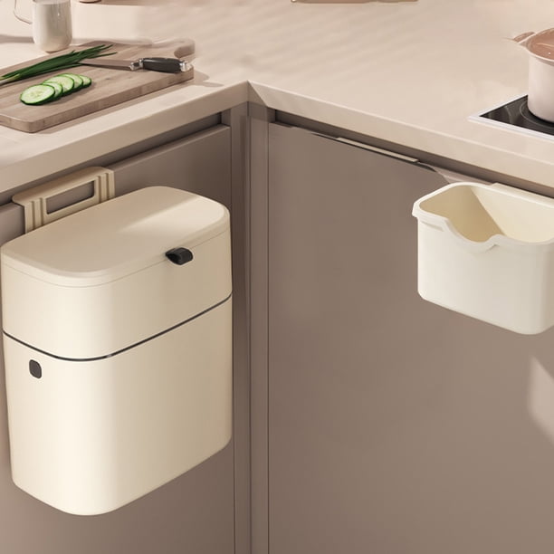 Heracraft 7L Poubelle Composteur Appartement Efficace pour Déchets Alimentaires - Sans Odeur, Parfaite pour Le Compostage (Gris