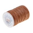 thumbnail image 1 of Yingyy 1 Roll 150D Waxed Polyester Suitable for Braided Thread for DIY Leathercrafts Light Brown, 1 of 6