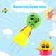 thumbnail image 2 of Juguetes de elfo saltarín con forma de emoticono, pelotas que rebotan, juguetes divertidos de muñecos de primavera, juguetes para niños, juguetes de ventilación con descompresión, 2 of 13