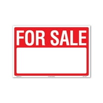 SIGNOGRAFX  For Sale Sticker Sign,08 Pack, 12x8 inch, Decals for Vehicles, Premium Self-Adhesive Vinyl for Home Sold Sign, Indoor and Outdoor