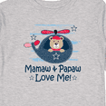 thumbnail image 4 of Inktastic Mamaw and Papaw Love Me Boys Long Sleeve Toddler T-Shirt, 4 of 5