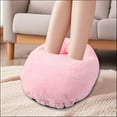 thumbnail image 4 of Electric Heated Foot Warmer Slippers USB Powered, Portable Heating Foot Cushion with Non- Bottom, Adjustable Temperature Under Desk Warmer for Winter Office Home Use, 4 of 8