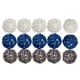 thumbnail image 1 of 15 / 24Pc 5cm Bolas De Mimbre De Ratán Boda Fiesta De Navidad Azul Gris Blanco 15 Sunnimix Bolas redondas de mimbre, 1 of 5
