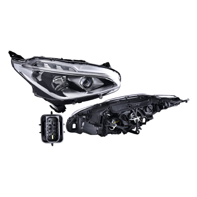 Faro 208 2016 A 2020 Peugeot DEPO Eléctrico C/Leds C/Lupa