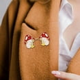thumbnail image 6 of hengtong 2x2Pcs Brooch Cute Creative Funny Lapel Pins for Dresses Sweaters Hats, 6 of 9
