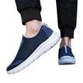 thumbnail image 3 of NOKIO Men'S Breathable Mesh Sneakers Men'S Slip-On Walking Shoes Lightweight Men'S Loafers Fashion Summer Men Mesh Breathable Flat Lightweight Comfortable Casual, 3 of 5
