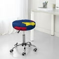 thumbnail image 7 of Bingfone14 Inch Padded Round Bar Stool Cover Cushion With Elastic Fabric Round Chair Seat - Cartoon Shark, 7 of 7