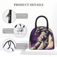 thumbnail image 4 of Balery Astronaut Floating purple Space Bolsa de Almuerzo para Mujeres, Caja de Almuerzo, Bolsa de Almuerzo Pequeña Impermeable, Tote de Almuerzo Reutilizable con Gran Capacidad, 4 of 6