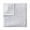 Micro Chip, variant on 12 x 20 in. Riva Organic Terry Bath Towel, White - Set of 2