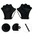 thumbnail image 2 of 1 par de palas de natación ajustables, guantes de piscina, guantes auxiliares de buceo, 2 of 7