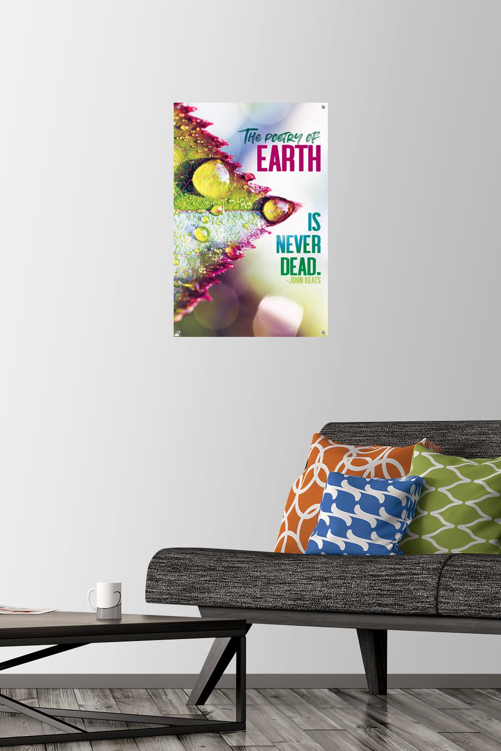 Tara Robinson - Keats Wall Poster with Pushpins, 14.725" x 22.375"