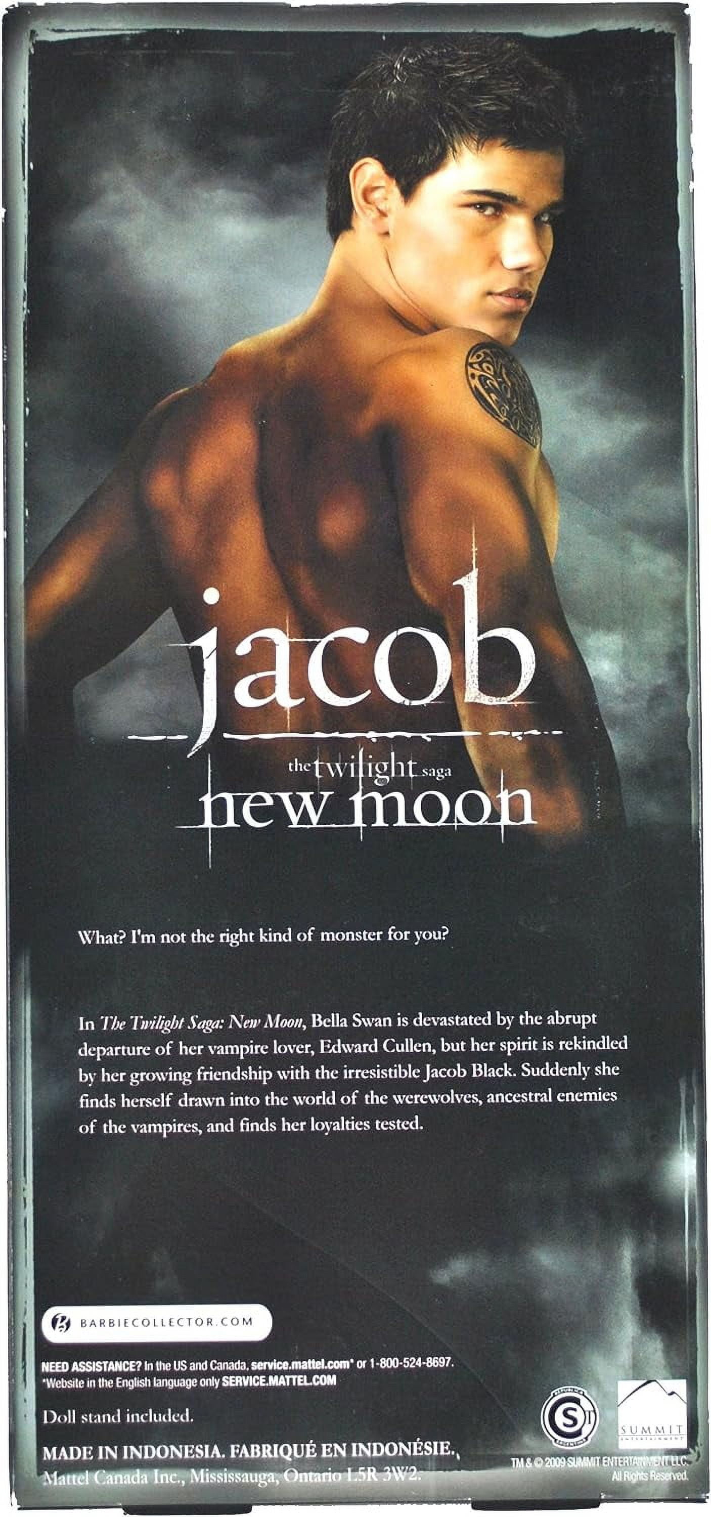 The Twilight Saga New Moon Jacob Black Doll ~ Barbie Pink Label Collection