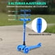 thumbnail image 3 of Monopatin Scooter para Niños de 2 a 5 Años Hurtle, 3 Ruedas con Luces LED, Mini Kickboard con Freno, Manillar Ajustable de 63 cm a 71 cm, Antideslizante, Patin del Diablo, Azul, 3 of 7