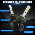 thumbnail image 2 of Z5 High Performance LED Work Light Headlight Bulb 300% Brighter 6000K Cool White 12V LED Bulbs Pack Of 2, 2 of 9