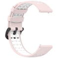 thumbnail image 5 of 22mm Smart Sports Watch Two-Color Silicone Replacement Strap, Breathable, Lightweight, Sweat & Water Resistant, Versatile for Various Occasions, 5 of 5