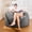 Gray, variant on MOOSENG 4FT Bean Bag Chair, Comfy Bean Bag for Adults & Kids, Fluffy Large Bean Bag Sofa with Removable Cover & Side Pocket for Living Room, Gaming, Playroom