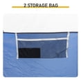 thumbnail image 5 of Hassch 6 Person Tent for Camping, Waterproof Easy Setup Tent with Carrying Bag, Portable Family Tent for Outdoor Hiking, Blue & Yellow, 5 of 10