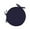 Navy, variant on ionze Round Chair Pads Sponge Cushion - Memory Foam Cushion for Office Chair, Garden Chair (Brown)