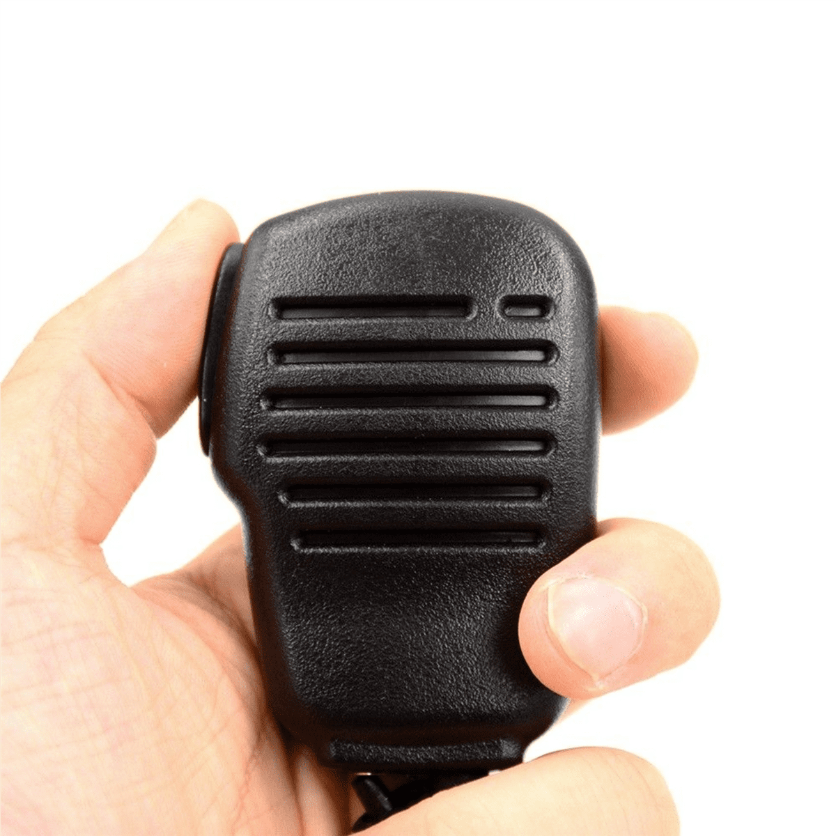 2X Shoulder Speaker Microphone Hand Mic with PTT for  Standard Portable Two-Way Radio VX-231 EVX-531 VX-160