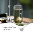 thumbnail image 6 of Stainless Steel Tea Maker Strainers for Loose Single Cup Infuser Filter Diffuser Leaf Holder, 6 of 6