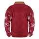 thumbnail image 3 of Sudadera sin capucha para hombre, de invierno, con cuello alto, cremallera, estampado navideño, jersey de manga larga, sudadera con capucha, blusa de poliéster para hombre, 3 of 3