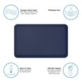 thumbnail image 3 of Newlife By Gelpro Antifatiga Designer Comfort Kitchen Floor Mat 20X32 Tweed Hydrangea Superficie Resistente A Las Manchas Con Núcleo De Espuma Ergonómica De 3/4 De Espesor Para La Salud Y El Bienestar, 3 of 5