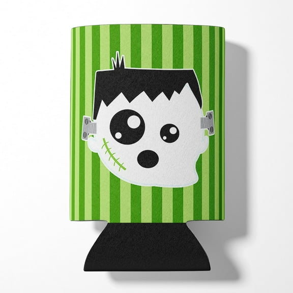 Carolines Treasures BB6958CC Halloween Ghost Frankenstein Can or Bottle Hugger