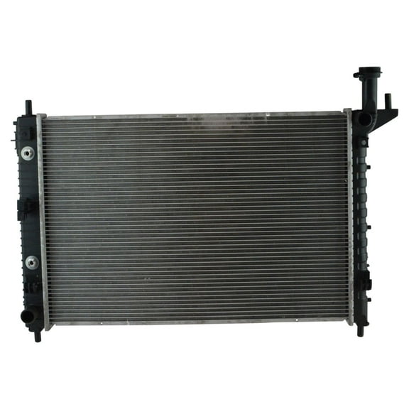 TRQ Radiator Assembly Plastic Tank Aluminum Core for Traverse Enclave RDA82725 Fits select: 2009-2017 CHEVROLET TRAVERSE, 2007-2016 GMC ACADIA