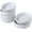 6Pcs, variant on 6 Oz Creme Brulee Dishes, Creme Brulee Ramekins Set of 6, Ceramic Brulee Souffles Dishes, Wave Round Ramekins Pie Pan, White Baking Dish for Dessert, Tart, Appetizers, Oven Dishwasher Safe