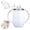 White, variant on EIMELI Stainless Steel Sippy Cup, Double Wall Vacuum Insulated Sippy Tumble with Handle, 10 Oz BPA Free Sippy Cup for Children Baby, Mug Tumbler for Water and Milk Bottle