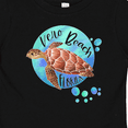 thumbnail image 4 of Inktastic Vero Beach, Florida Swimming Sea Turtle with Bubbles Boys or Girls Baby T-Shirt, 4 of 5
