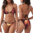 thumbnail image 3 of Balery Shark Underwater Vortex Pijama Estampado Bikini de Dos Piezas para Mujer - Conjunto de Bikini Ajustable Sexy y Cómodo para Playa, 3 of 6