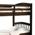 thumbnail image 3 of Wooden Twin/Twin Bunk Bed & Trundle with 3 Drawers, Brown, 3 of 5