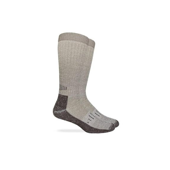 Carolina Ultimate Deluxe Merino Wool Socks, Brown, (L) Shoe Size 9-13, 1 Pair