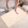 thumbnail image 1 of Fiudx Ofertas flash del día solo en línea La alfombra absorbente para el baño del hogar es lavable a máquina, suave, cómoda y absorbe rápidamente el agua, lo que garantiza una alfombra para el piso d, 1 of 6
