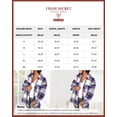 thumbnail image 3 of Chase Secret Womens Plaid Shirts Flannel Lapel Button Down Shacket Long Sleeve Jacket Coats, 3 of 5