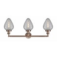 thumbnail image 2 of 205-BK-G165-Innovations Lighting-Geneseo-3 Light Bath Vanity in Industrial Style-32 Inches Wide by 14 Inches High   Matte Black Finish with Clear, 2 of 2