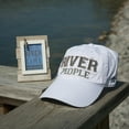 thumbnail image 3 of Pavilion Gift Company River People Adjustable Baseball Cap, White, 3 of 11