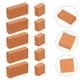 thumbnail image 5 of 200pcs ladrillos en miniatura simulación ladrillos modelos de ladrillo de bricolaje ladrillos en miniatura para niños ladrillos de paisajismo, 5 of 6