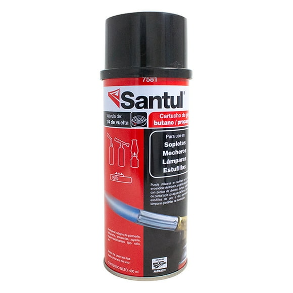 Cartucho de Gas Butano/Propano SANTUL 7581