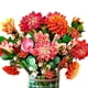 thumbnail image 4 of Tarjeta Felicitación Con Ramo Flores Emergente Papel 3D para El Día La Madre Cumpleaños (Dahlia 2), 4 of 5