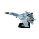 thumbnail image 3 of Modelo SU27 a escala 1/100, modelo de avión de metal, colección de juguetes, avión simulado para cafeterías, hogar, aviación, conmemoración., 3 of 9