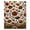 Orange, Pattern 13, variant on ODIKA 4'x6' Machine Washable Non-Slip Area Rug, Vintage Burnt Orange High Traffic Rug, Orange, 953418