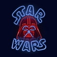 thumbnail image 2 of Mens Star Wars Vader Neon Sign T Shirt, 2 of 5