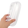 thumbnail image 4 of Raindrops Mini Figures Storage Case Small Zipper Pouch Clear Display Bag for Dolls 15.5X5.0X4.5Cm 1Set, 4 of 8