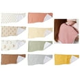 thumbnail image 2 of RYUJNDK Drooling Bibs Burp Cloths for Baby Gender Neutral Infant Pillow Solid Cartoon Burping Towel Newborns Shower, 2 of 19