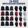 thumbnail image 2 of Yacht & Smith Winter Beanies Wholesale Bulk Cold Weather Adult Unisex Hat & Gloves, 2 of 8